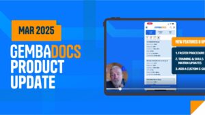 The March GembaDocs update is all about speed, skills, and smarter workflow management.