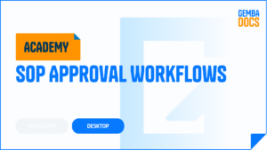 Set Up SOP Approval Workflows