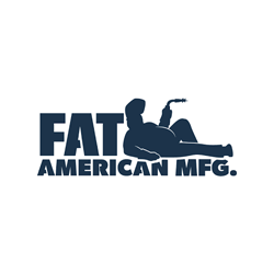 Fat american manufacturing logo